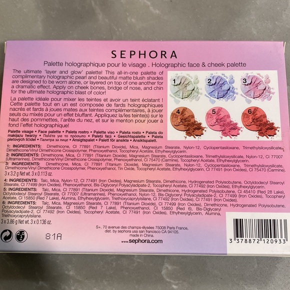 Sephora holographic palette - Picture 4 of 4